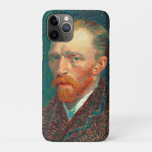 Funda Para iPhone 11 Pro Autorretrato de Vincent Van Gogh con traje Arte Fi