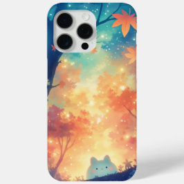 Funda Para iPhone 15 Pro Max Autumn Cosy Kitten Companion