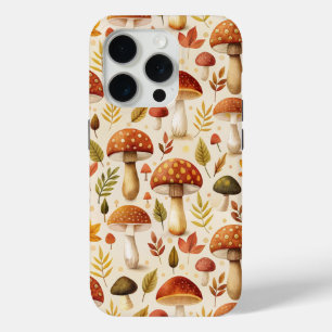 Funda Para iPhone 15 Pro Autumn Mushrooms