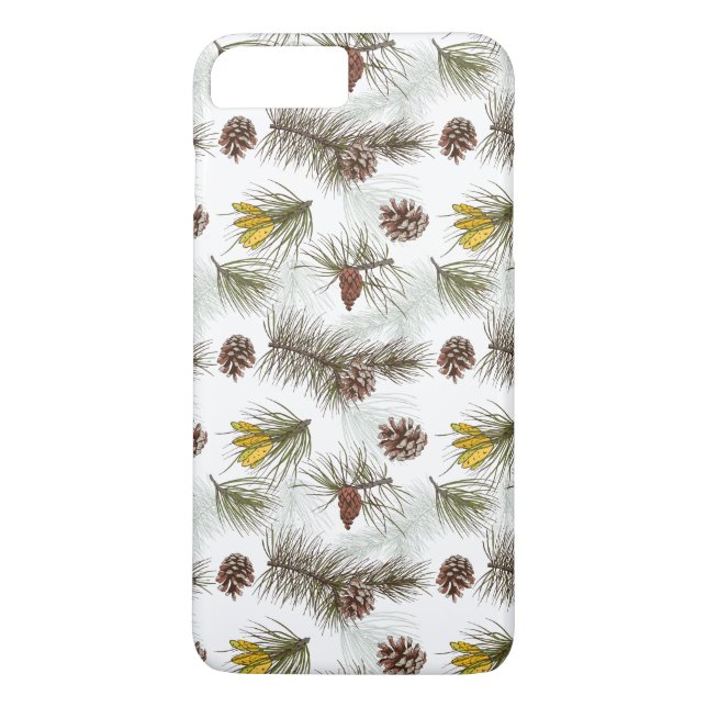 Funda De Case-Mate Para iPhone Autumn Pine Cones (Reverso)