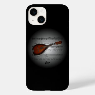 Funda Para iPhone 14 De Case-Mate Avant Garde, Mandolin 01 en Globe con música de ho