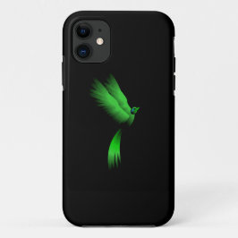 Funda Para iPhone 11 Ave de Fuego Verde