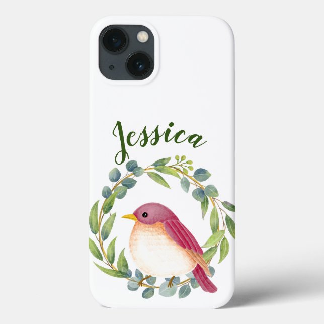 Funda De Case-Mate Para iPhone Ave salvaje y libre de la canción (Reverso)