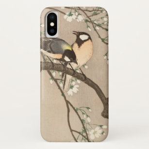 Funda Para iPhone X Ave silvestre asiática japonesa
