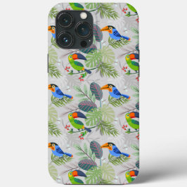 Funda Para iPhone 13 Pro Max Ave Táctil, Patrón de Pentágonos, Acuarelas