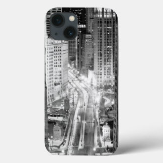 Funda Para iPhone 13 Avenida del Norte de Michigan en Chicago después d