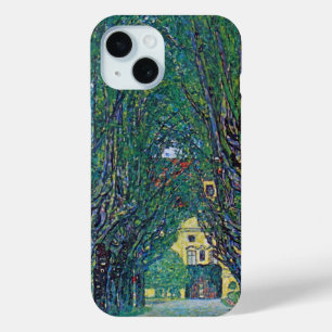 Funda Para iPhone 15 Avenida en el parque Schloss Kammer de Gustav Klim