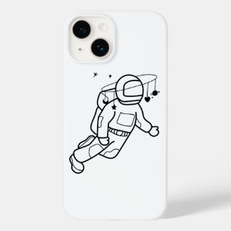 Funda Para iPhone 14 De Case-Mate Aventura astronauta cósmica