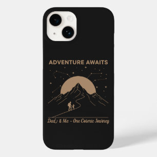 Funda Para iPhone 14 De Case-Mate Aventura de Papá Cósmico y Yo