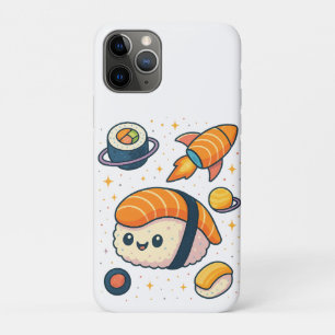 Funda Para iPhone 11 Pro Aventura de sushi cósmico