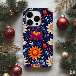 Funda Para iPhone 14 Pro De Case-Mate Aventura floral vibrante de bienestar con tonos au