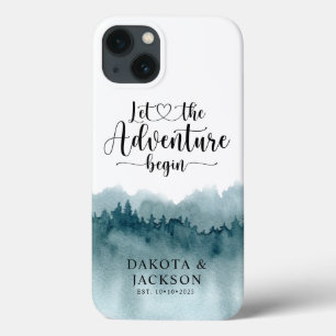 Funda Para iPhone 13 Aventura Forestal Personalizada para Recién Madres