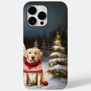 Funda Para iPhone 14 Pro Max De Case-Mate Aventura Navideña de Caravana de Labrador de Invie