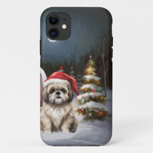 Funda Para iPhone 11 Aventura Navideña del Caravana Havanés de Invierno