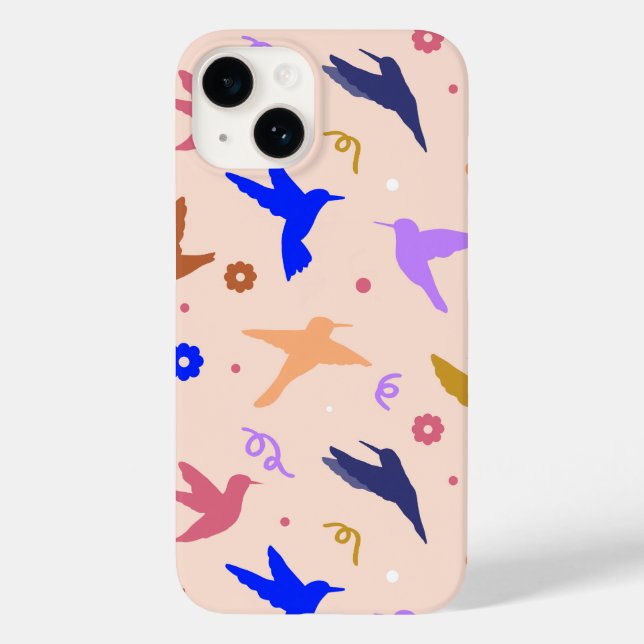 Funda De Case-Mate Para iPhone Aves al aire (Reverso )