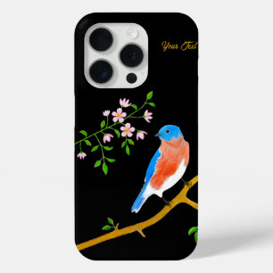 Funda Para iPhone 15 Pro Aves azules
