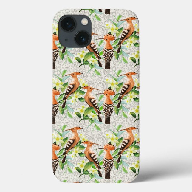 Funda De Case-Mate Para iPhone Aves Exóticas En El Lugar (Reverso)