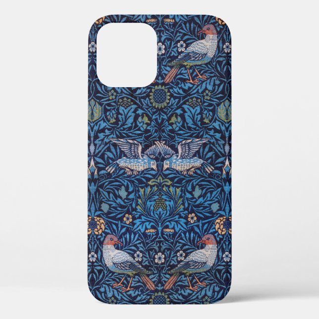Funda De Case-Mate Para iPhone Aves, William Morris (Reverso )