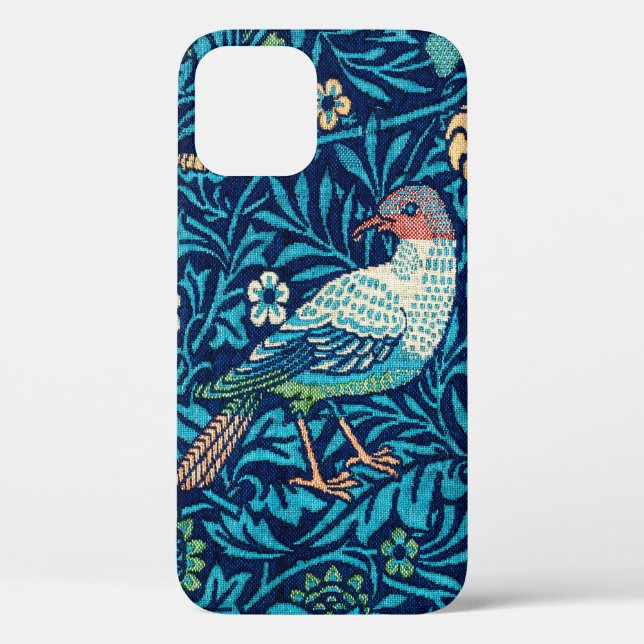 Funda De Case-Mate Para iPhone Aves, William Morris (Reverso )