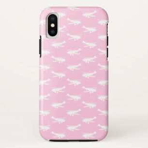 Funda Para iPhone X Aviación retra del arte del avión de la antigüedad