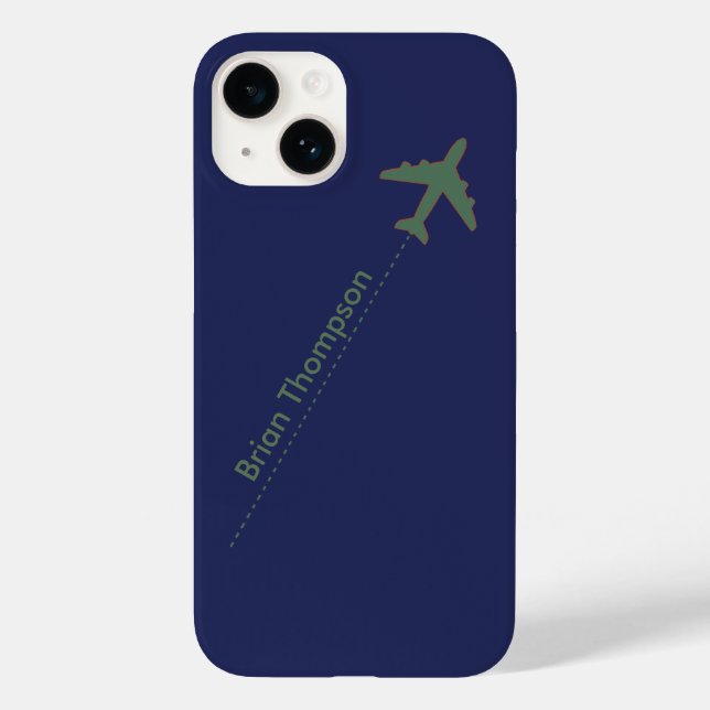 Funda De Case-Mate Para iPhone aviador personalizado (Reverso )