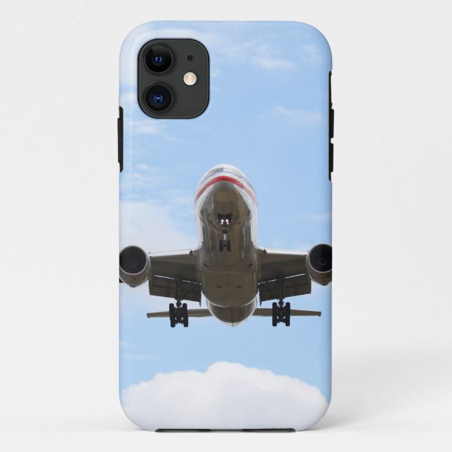 Funda De Case-Mate Para iPhone Avión de pasajeros (Reverso)
