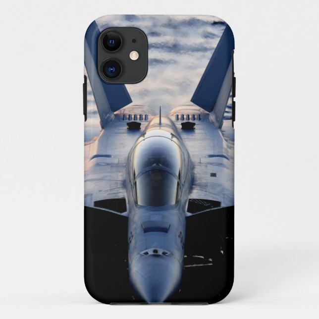 Funda De Case-Mate Para iPhone Avión militar (Reverso)