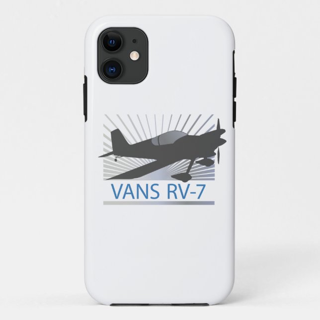 Funda De Case-Mate Para iPhone Avión Vans RV-7 (Reverso)