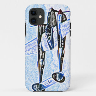 Funda Para iPhone 11 aviones de combate de la guerra mundial del