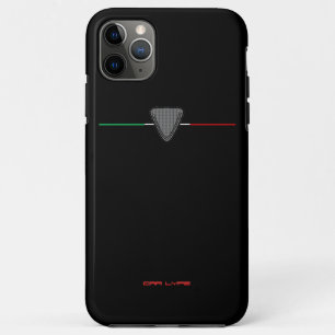 Funda Para iPhone 11 Pro Max Aviso de coche deportivo italiano Alfa Grille