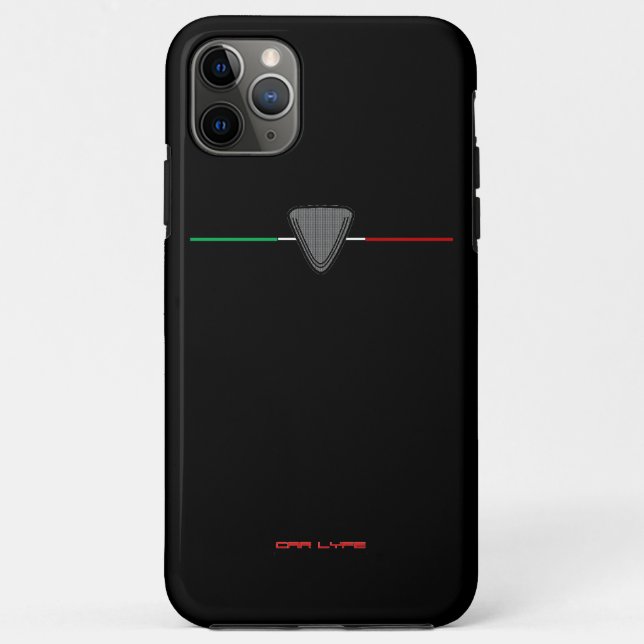 Funda De Case-Mate Para iPhone Aviso de coche deportivo italiano Alfa Grille (Reverso)