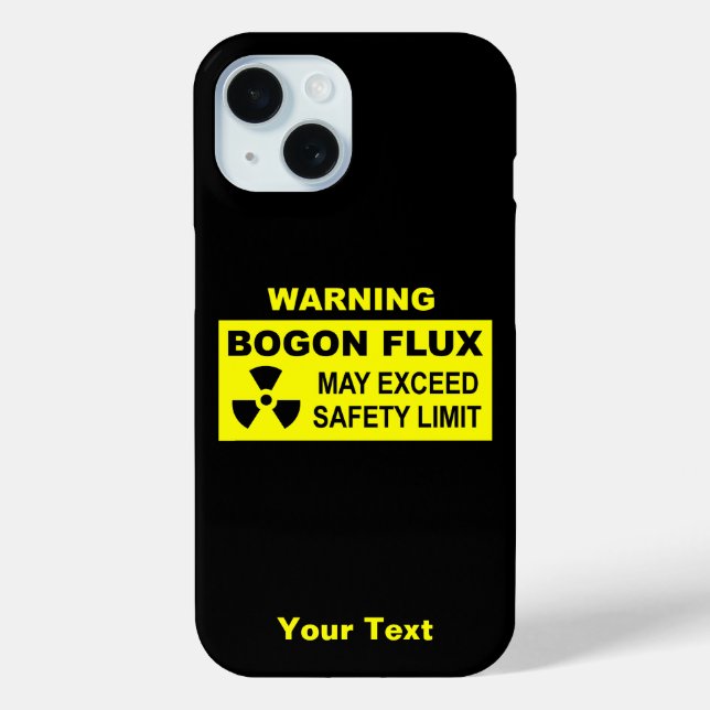 Funda De Case-Mate Para iPhone Aviso: Flux de Bogon (Reverso )