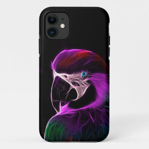 Funda Para iPhone 11 Awesome Plum Glow Parrot