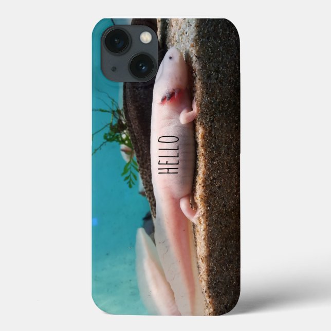 Funda De Case-Mate Para iPhone Axolotl leucista (Reverso)