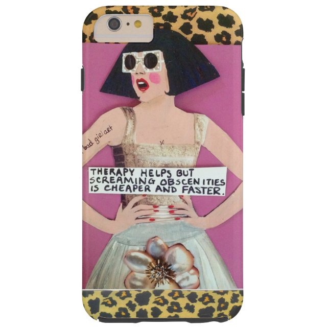 FUNDA DE Case-Mate PARA iPhone AYUDAS DE IPHONE 6 CASE-THERAPY PERO GRITERÍO (Reverso)