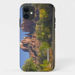 Funda Para iPhone 11 AZ, Arizona, Sedona, Crescent Moon Recreación 2