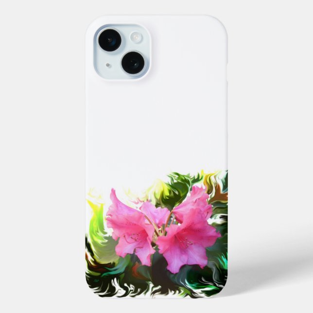 Funda De Case-Mate Para iPhone Azalea Flowers (Reverso )