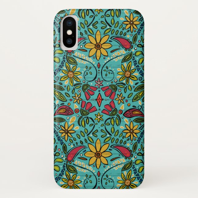 Funda De Case-Mate Para iPhone aziza turquesa (Reverso)