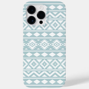 Funda Para iPhone 14 Pro Max De Case-Mate Aztec Essence Ptn III Blanco sobre el huevo de pat
