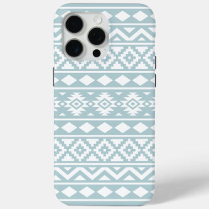 Funda Para iPhone 15 Pro Max Aztec Essence Ptn III Blanco sobre el huevo de pat