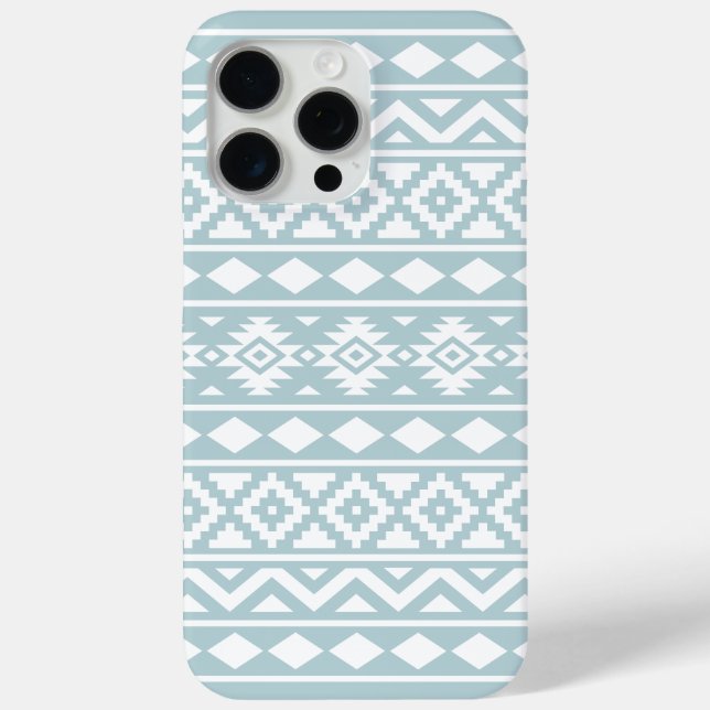Funda De Case-Mate Para iPhone Aztec Essence Ptn III Blanco sobre el huevo de pat (Reverso )