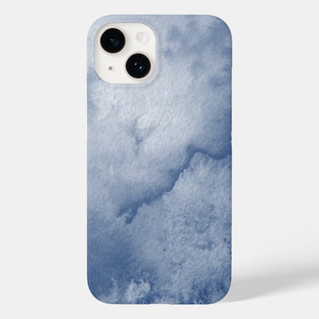 Funda De Case-Mate Para iPhone Azul acuático (Reverso )