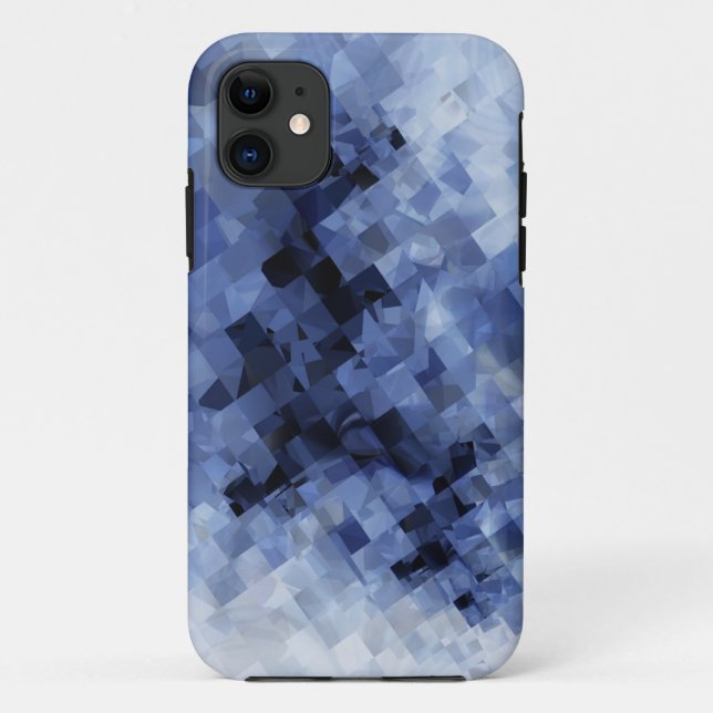 Funda De Case-Mate Para iPhone Azul ajustado (Reverso)