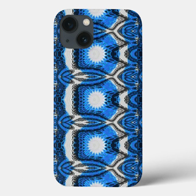Funda De Case-Mate Para iPhone Azul atómico (Reverso)