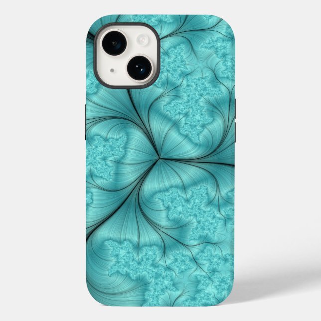 Funda De Case-Mate Para iPhone azul bebé (Reverso )