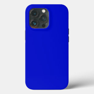 Funda Para iPhone 13 Pro Azul brillante ultramarino sólido