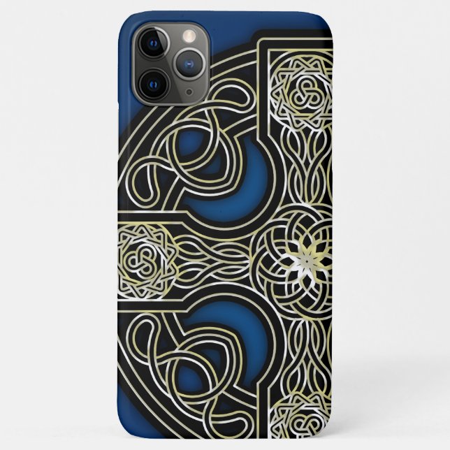 Funda De Case-Mate Para iPhone Azul celta (Reverso)
