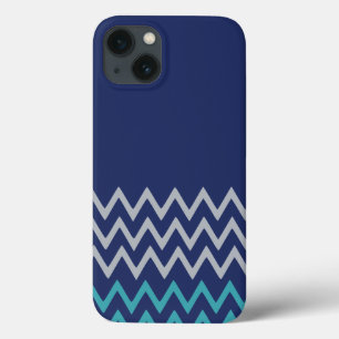 title_seo2 Azul chevron zigzag franjas zig zag preppy patrón