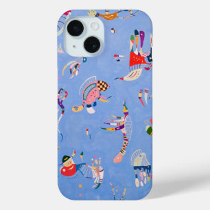 Funda Para iPhone 15 Azul cielo   Wassily Kandinsky