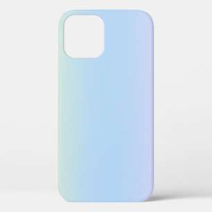Funda Para iPhone 12 Azul claro contemporáneo